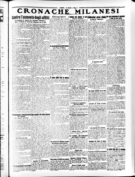 L'Unità : quotidiano degli operai e dei contadini